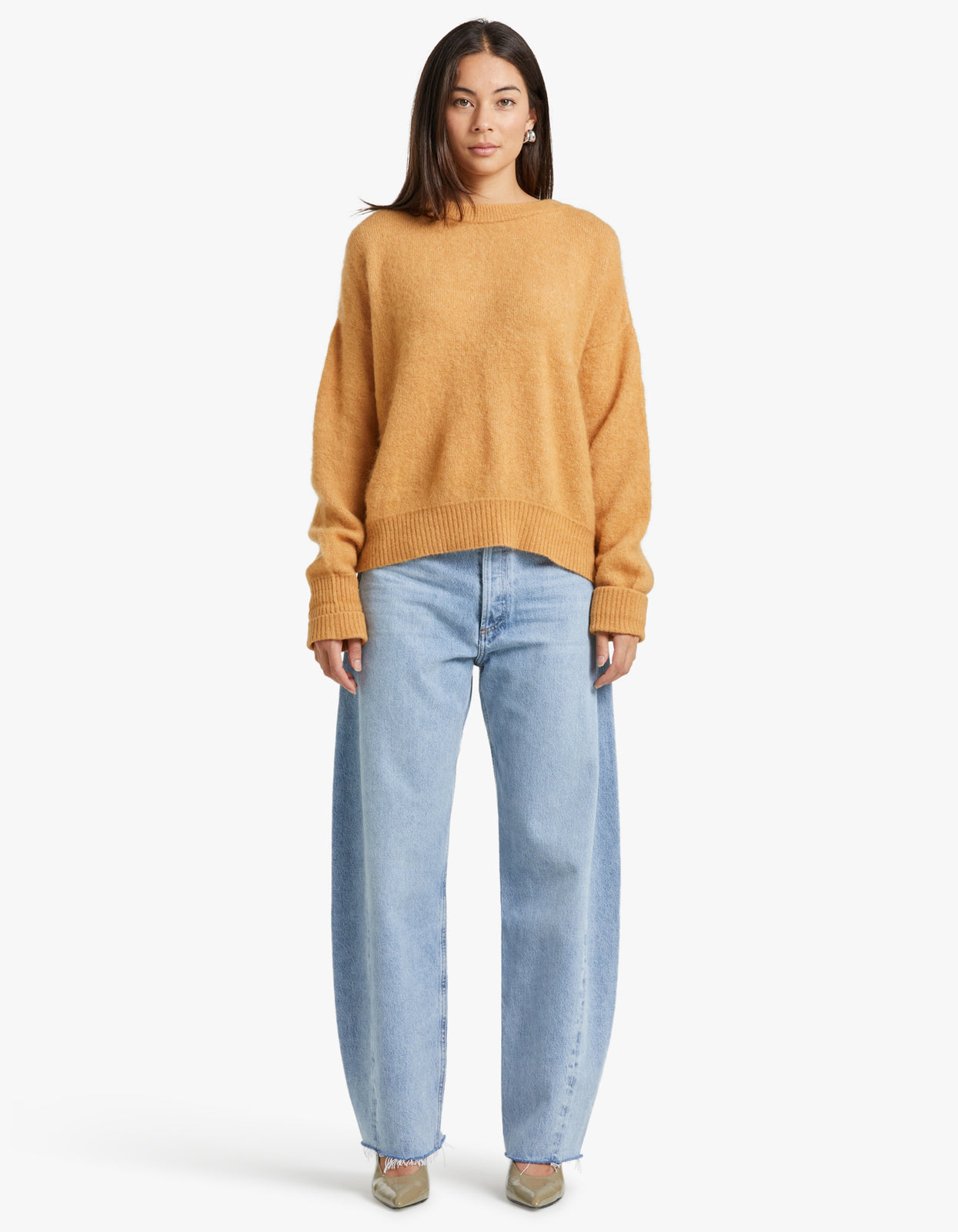 Superette | Womens Jumper Vitow - Croissant Melange