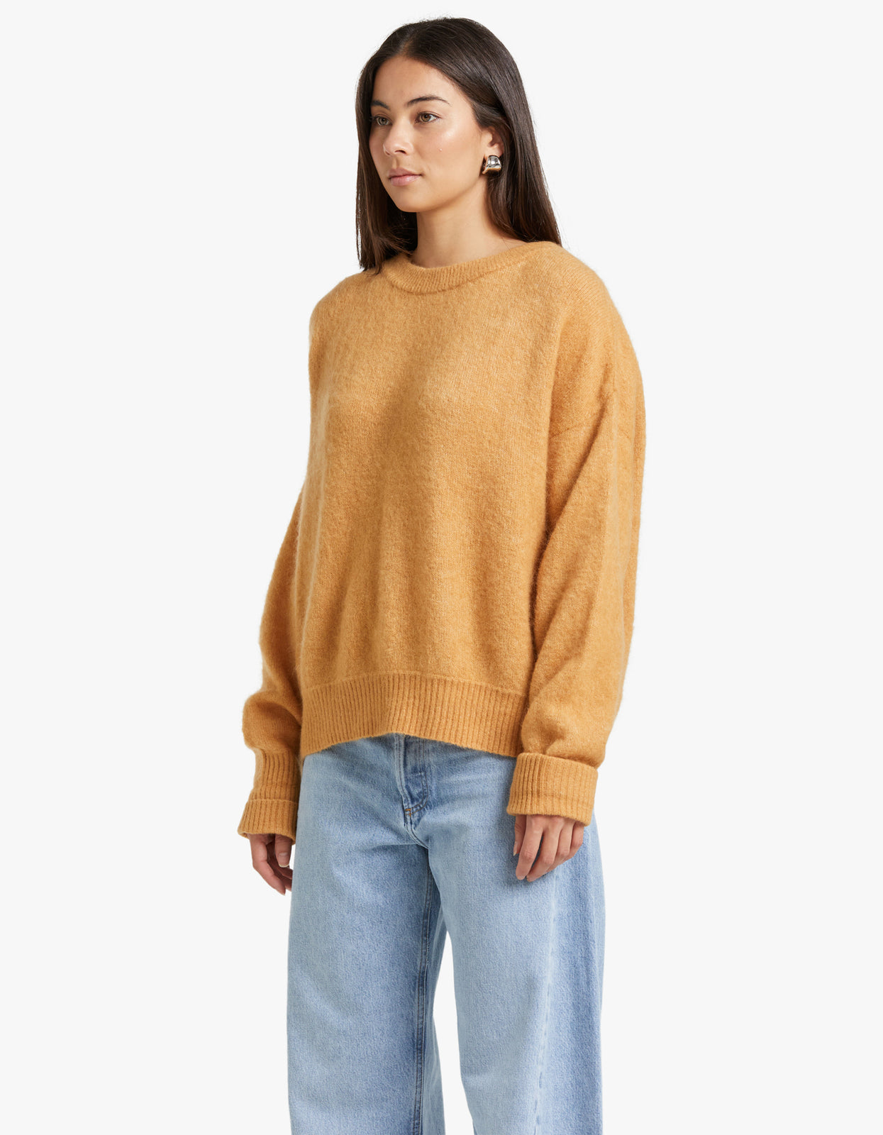 Superette | Womens Jumper Vitow - Croissant Melange