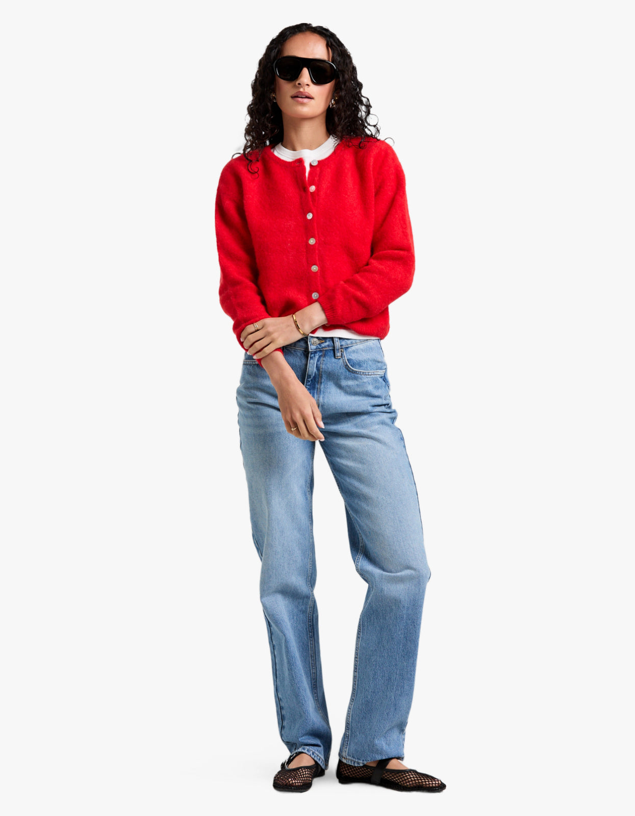 Womens Cardigan Vitow - Strawberry