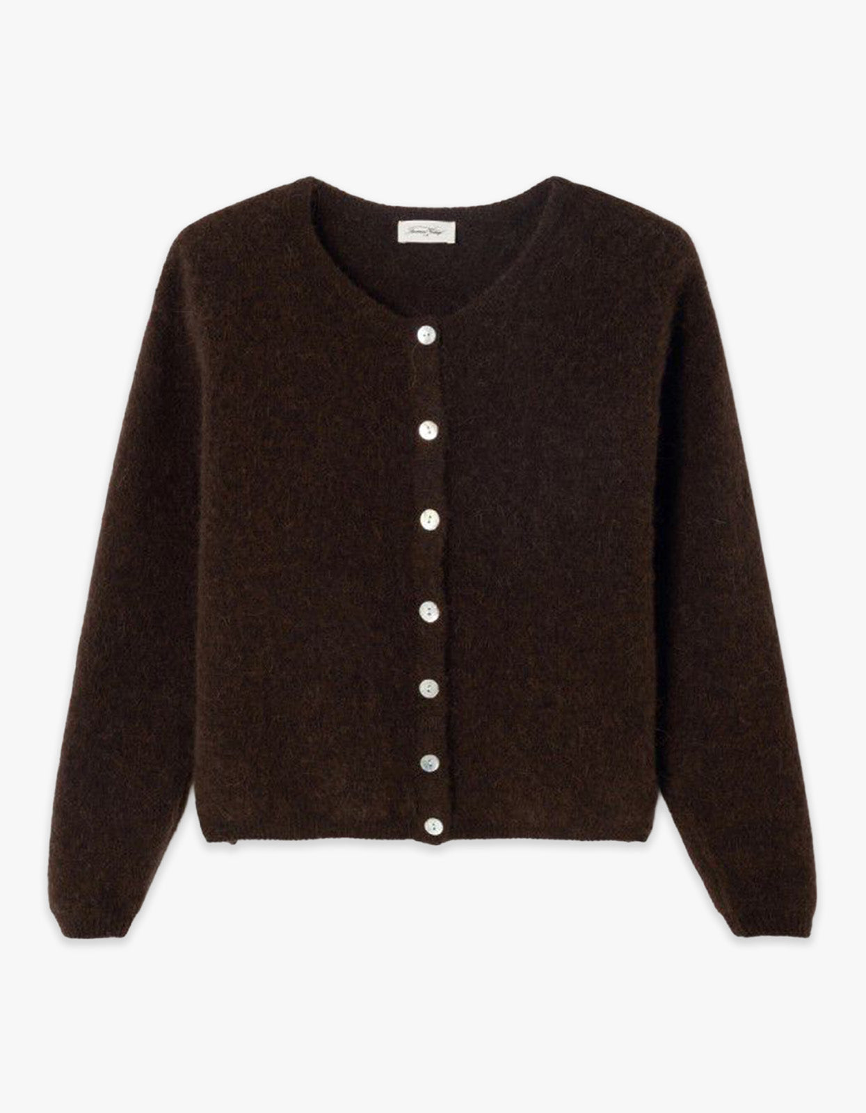 Womens Cardigan Vitow - Coffee Melange