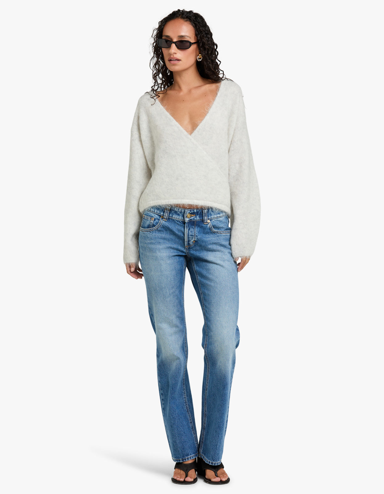 Womens Cardigan Nuny - Polar Melange