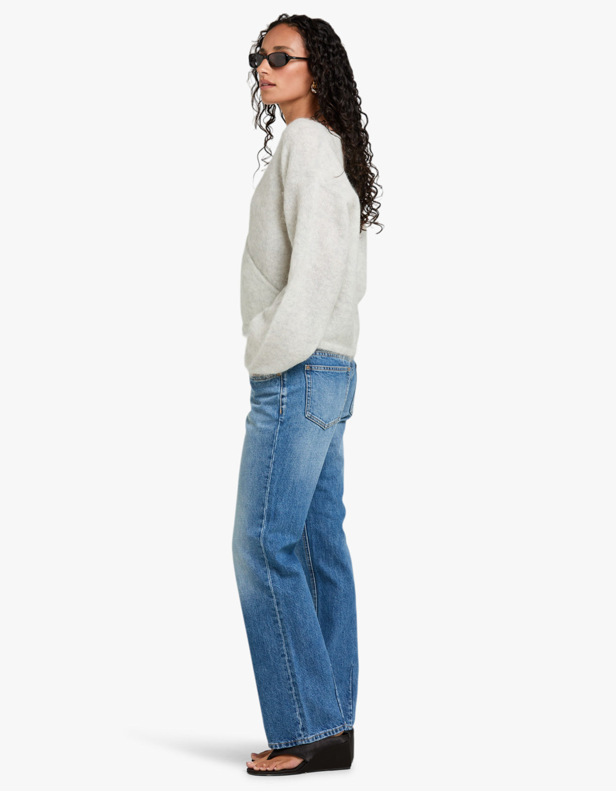 Womens Cardigan Nuny - Polar Melange