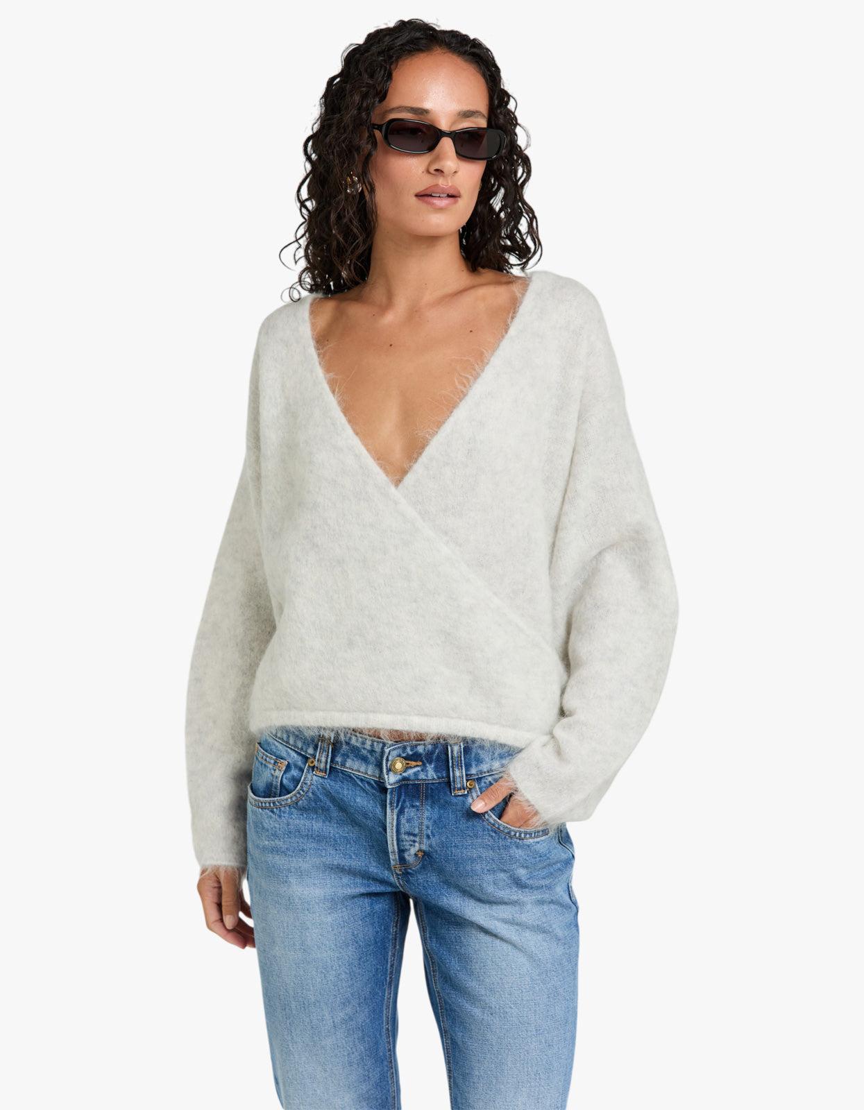 Womens Cardigan Nuny - Polar Melange