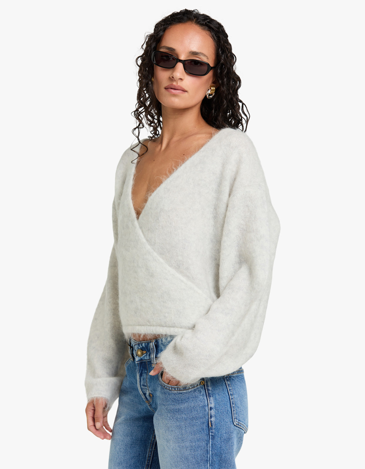 Womens Cardigan Nuny - Polar Melange