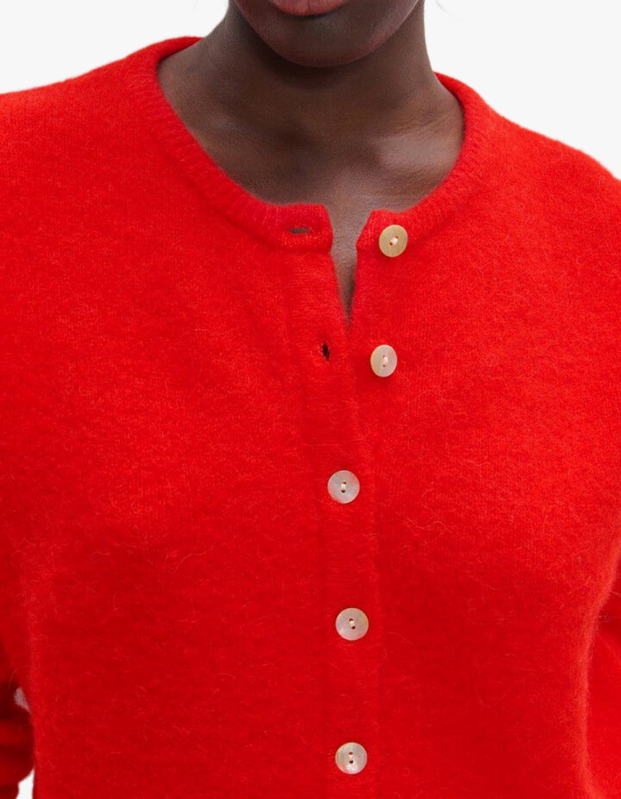 Womens Cardigan Vitow - Strawberry