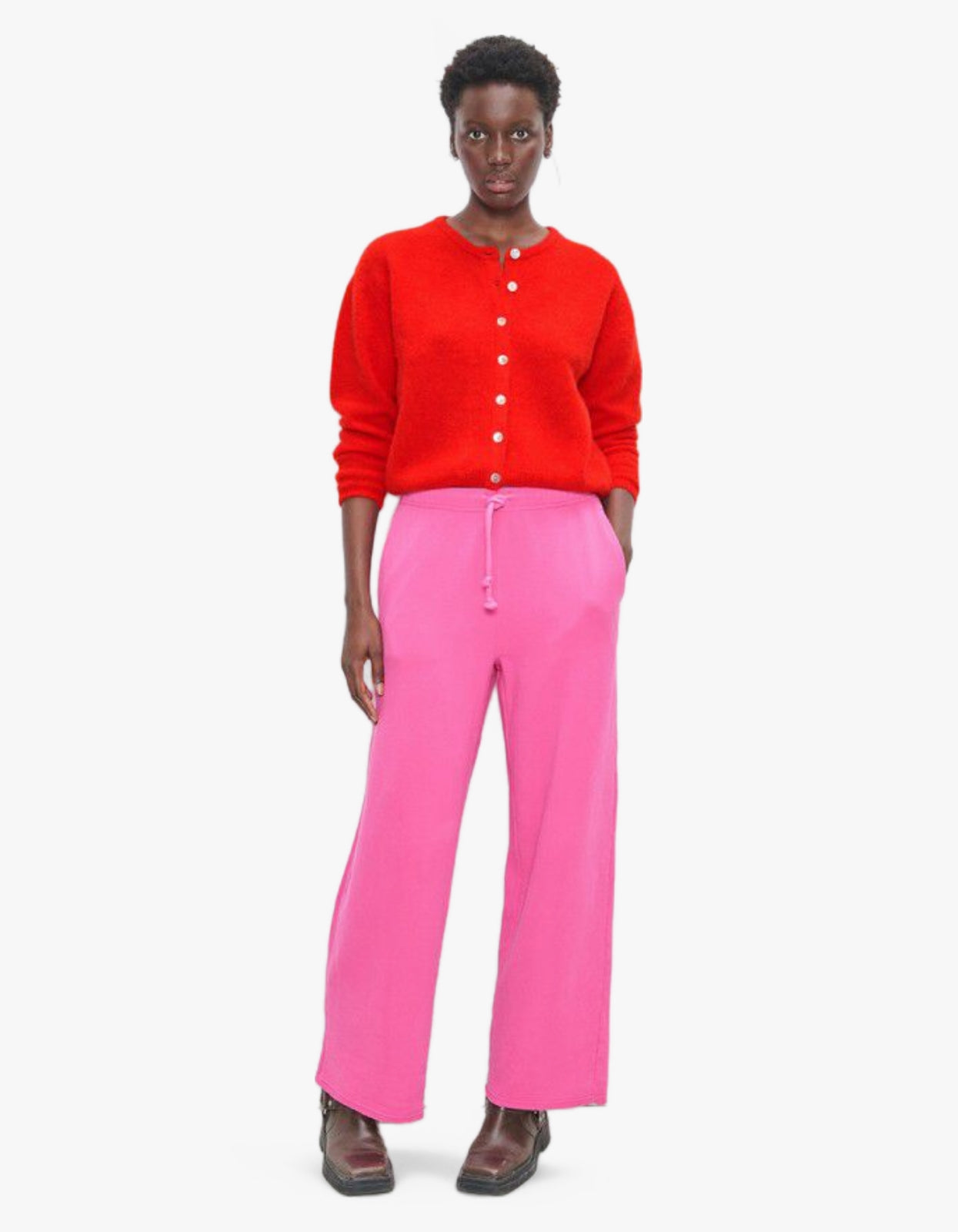 Womens Cardigan Vitow - Strawberry