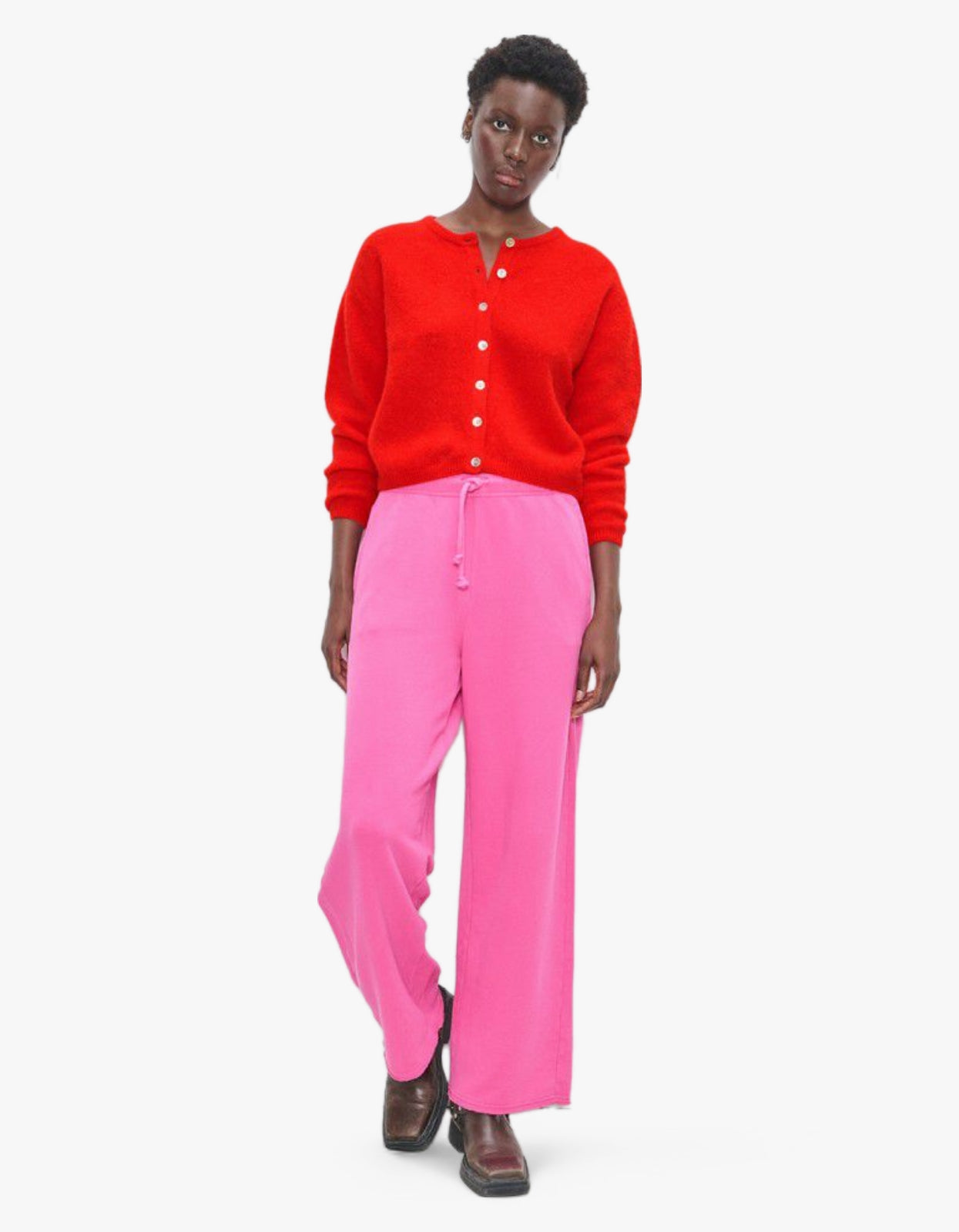 Womens Cardigan Vitow - Strawberry