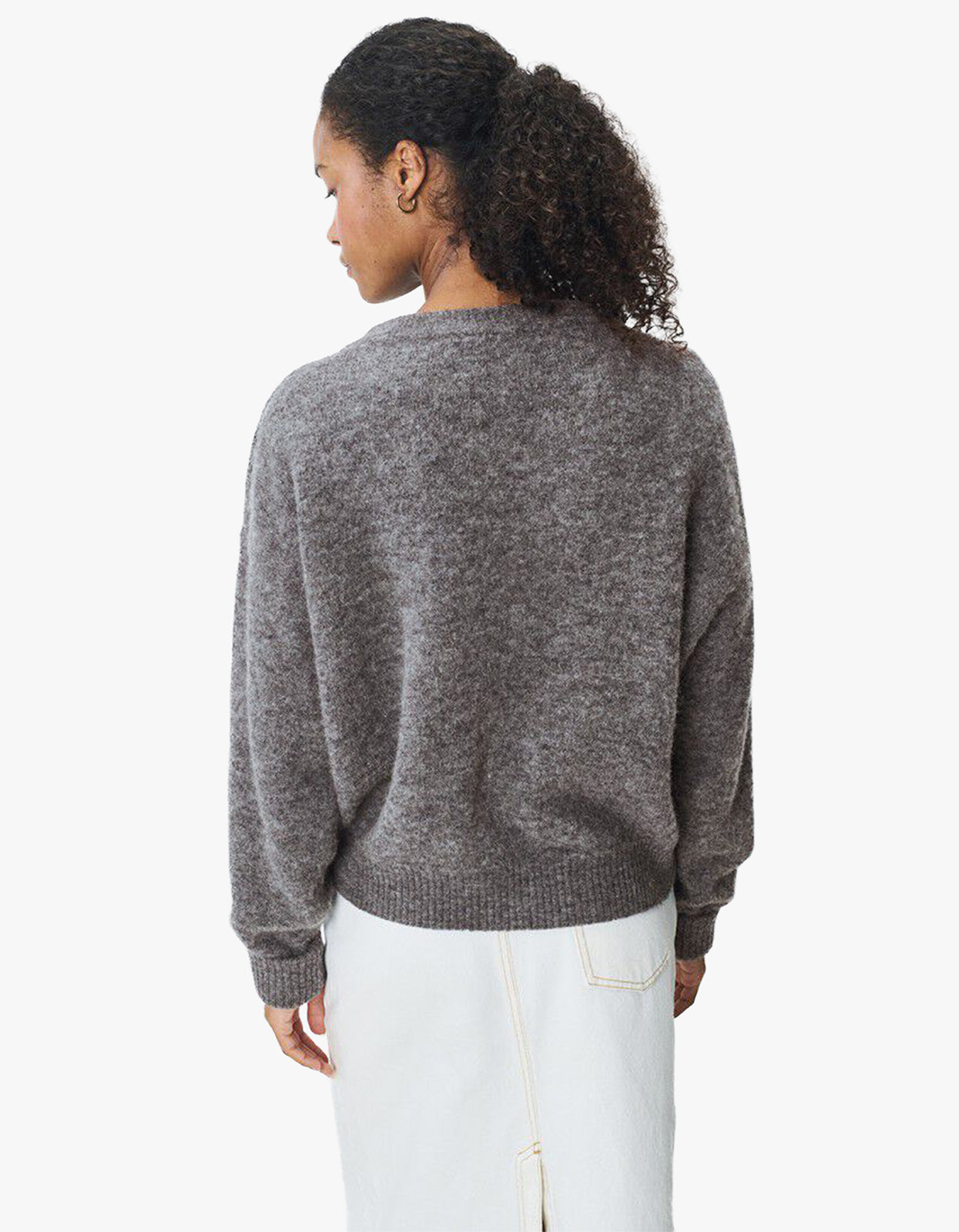 Womens Jumper Vitow - Steel Melange
