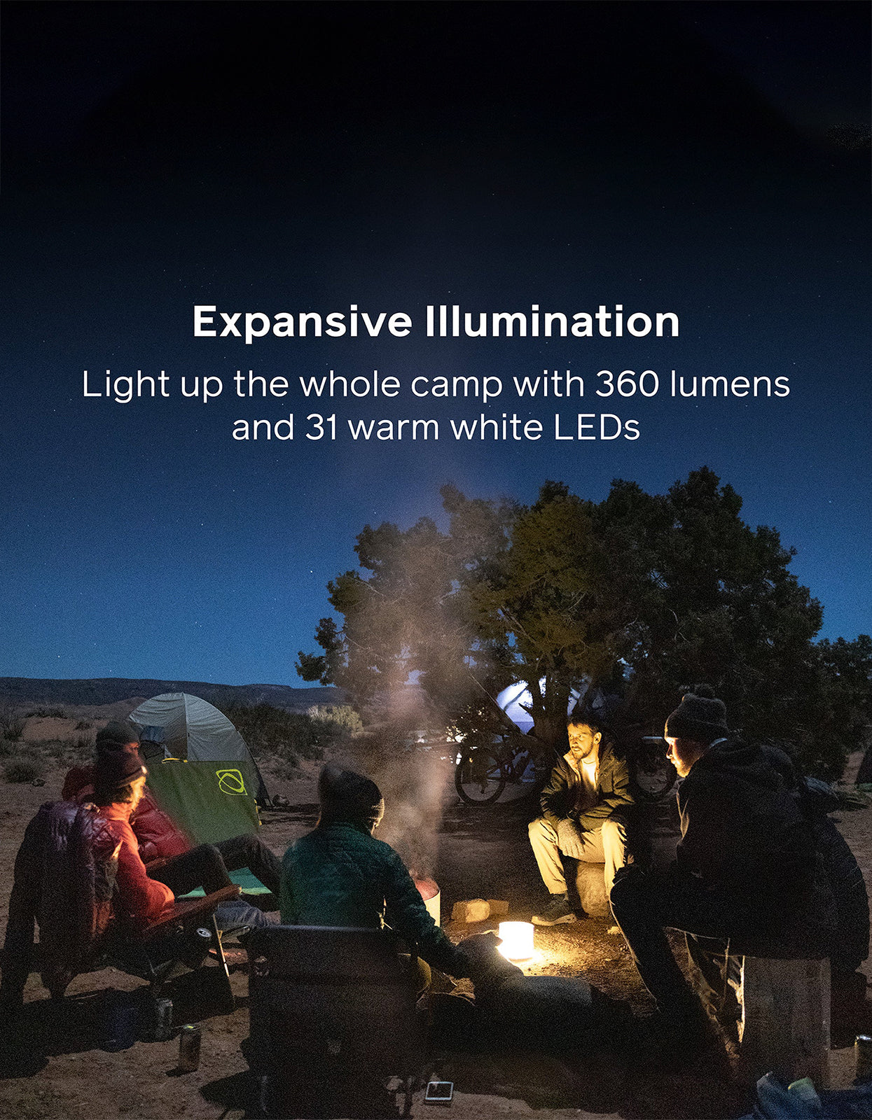 Luci Charge 360 Rechargable Solar Lantern - Black