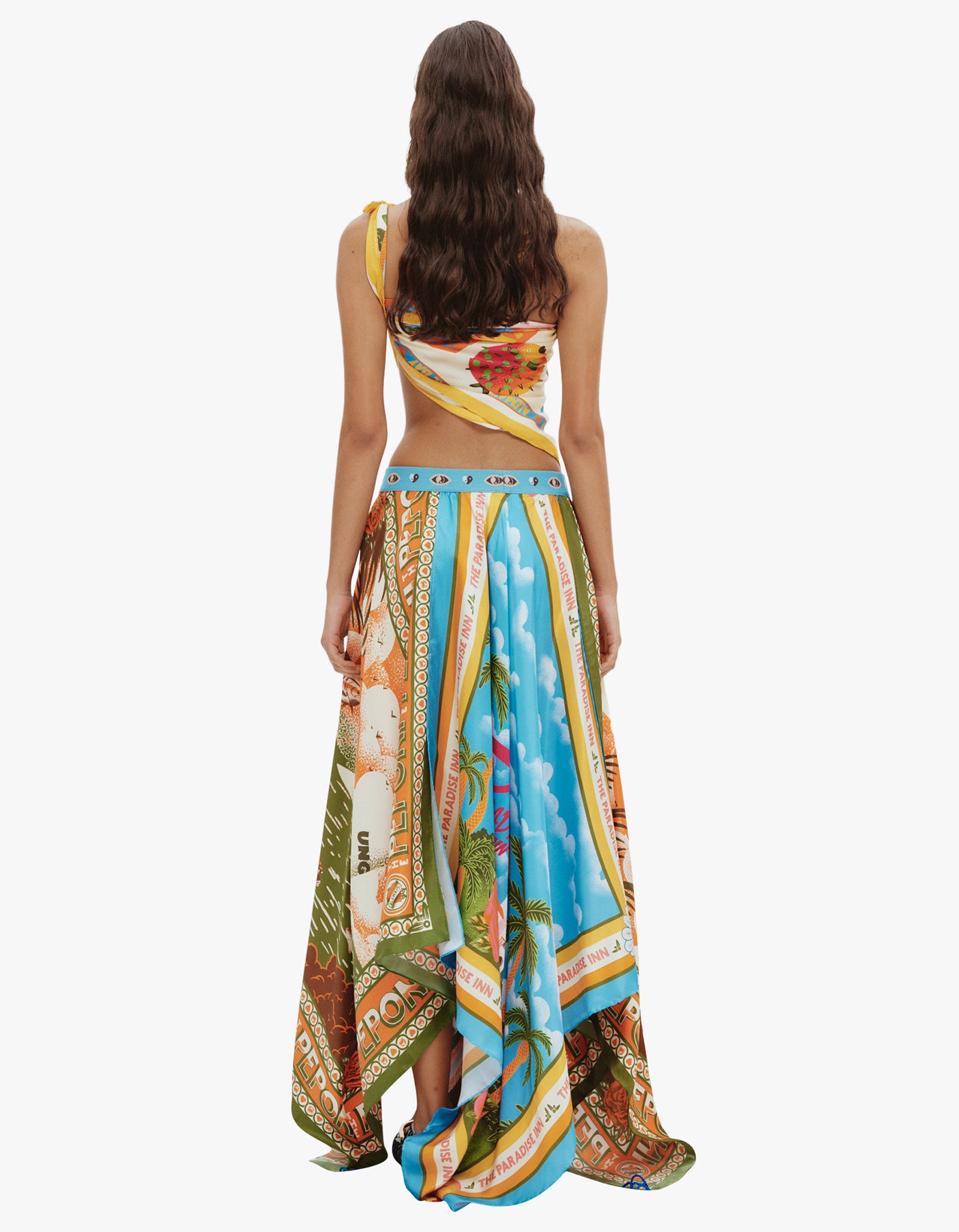 Superette | Paradiso Scarf Skirt - Multi