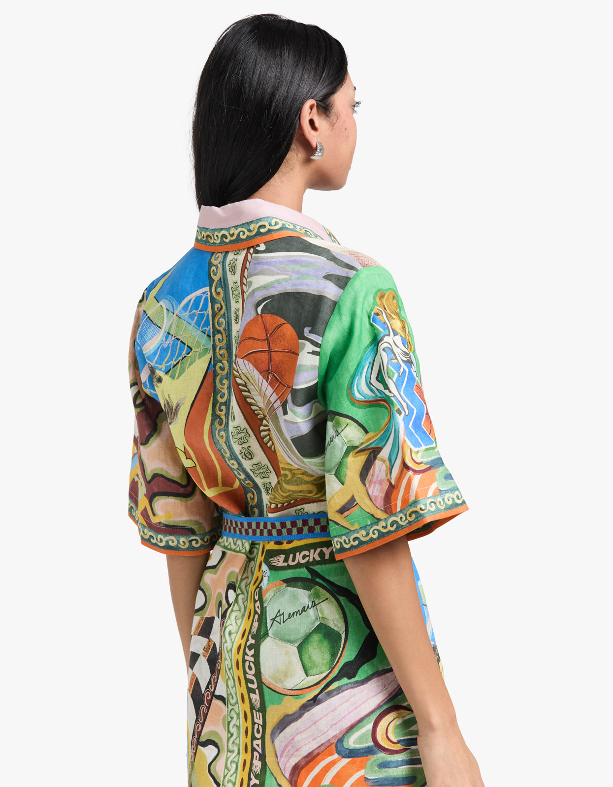 Lucky Pace Mini Dress - Multi