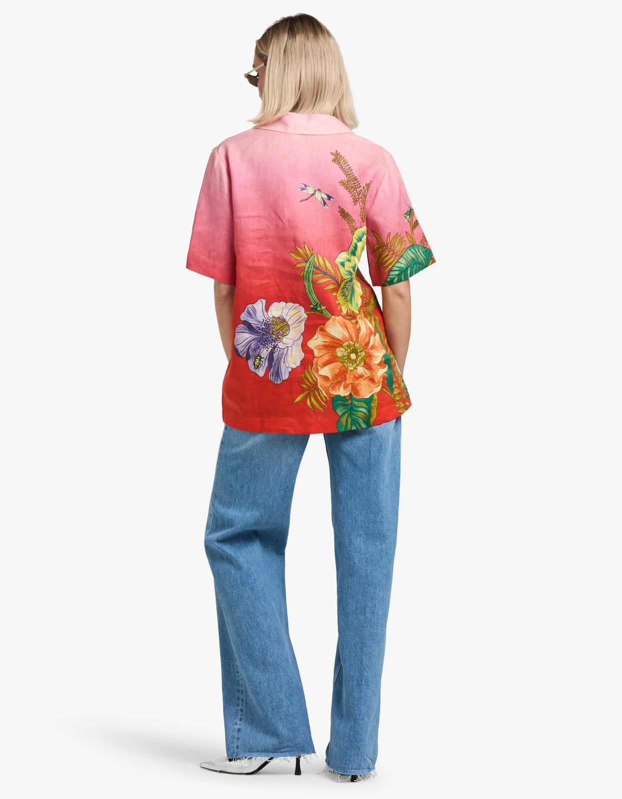 Inez Shirt - Pink Ombre