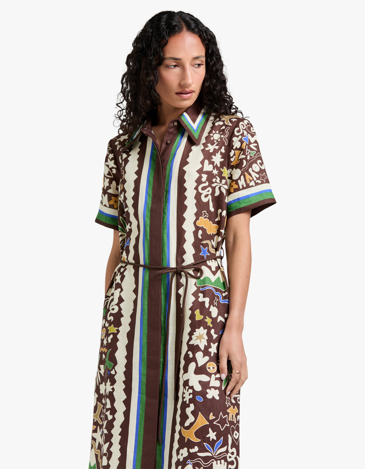 Maroc Shirtdress - Multi