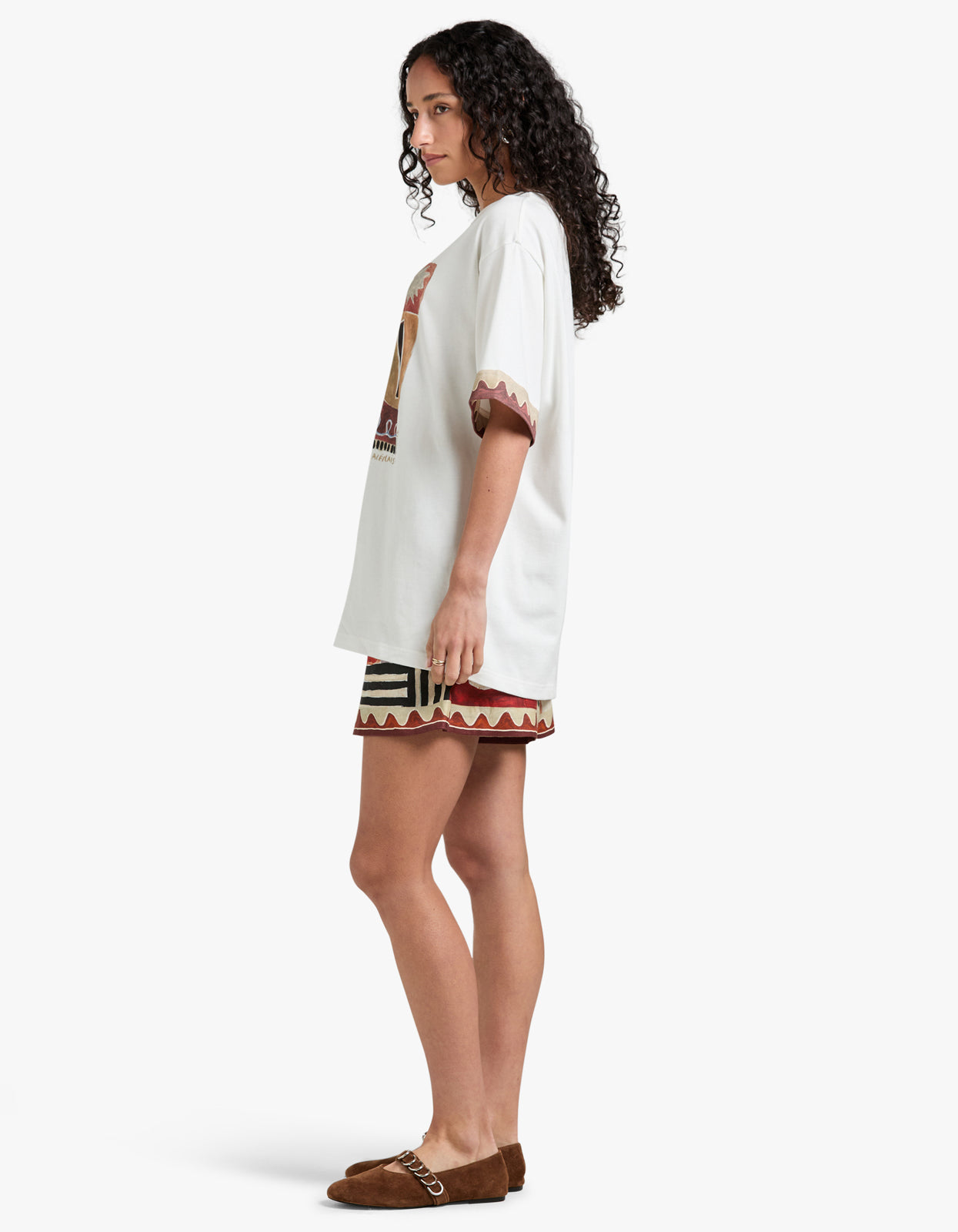 Michelle Classic Tee - Cream