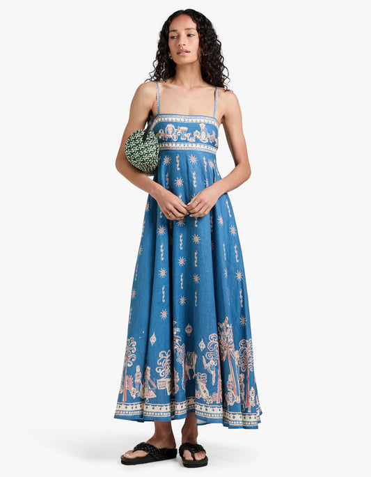 Acacia Sundress - Blue