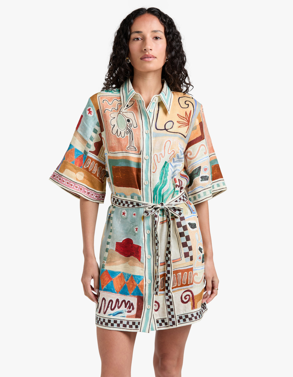 Michelle Mini Dress - Multi