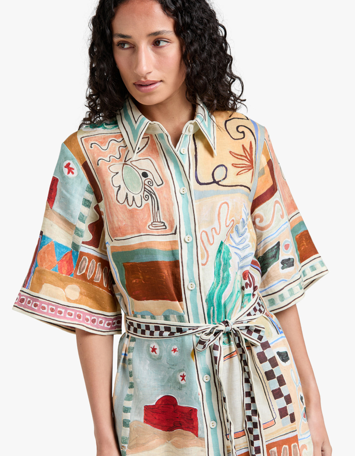 Michelle Mini Dress - Multi