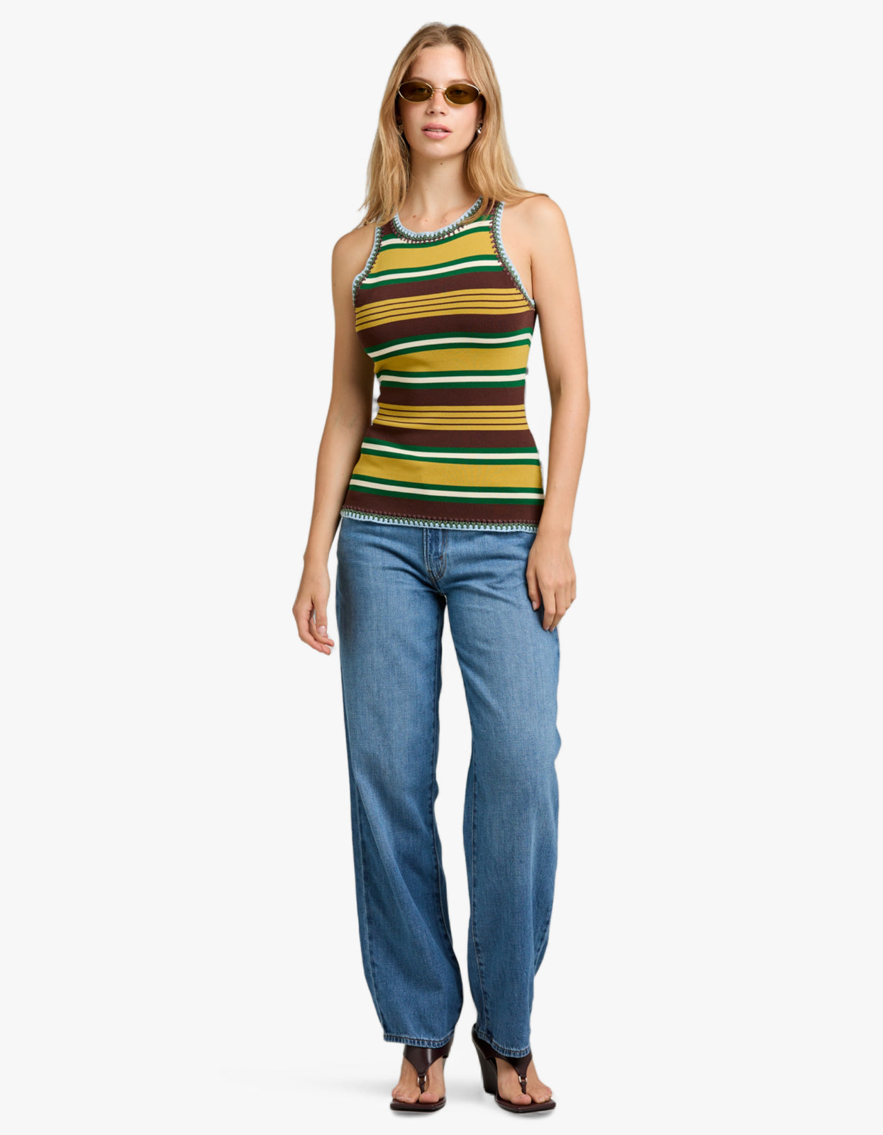 Clover Knit Top - Stripe
