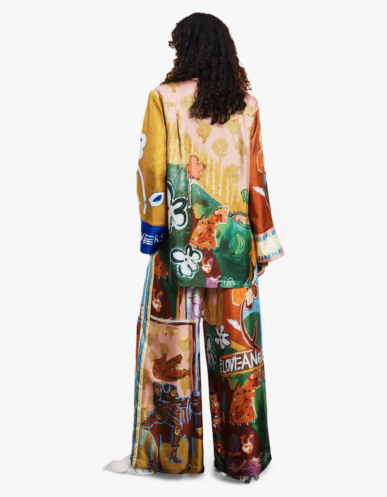 Mlak Silk Pant - Multi
