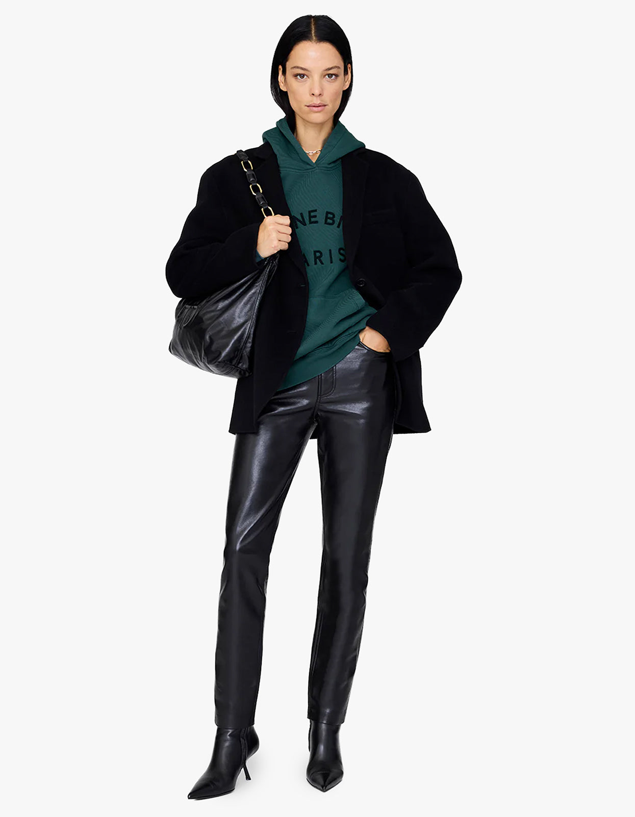 Harvey Sweatshirt Paris - Dark Teal