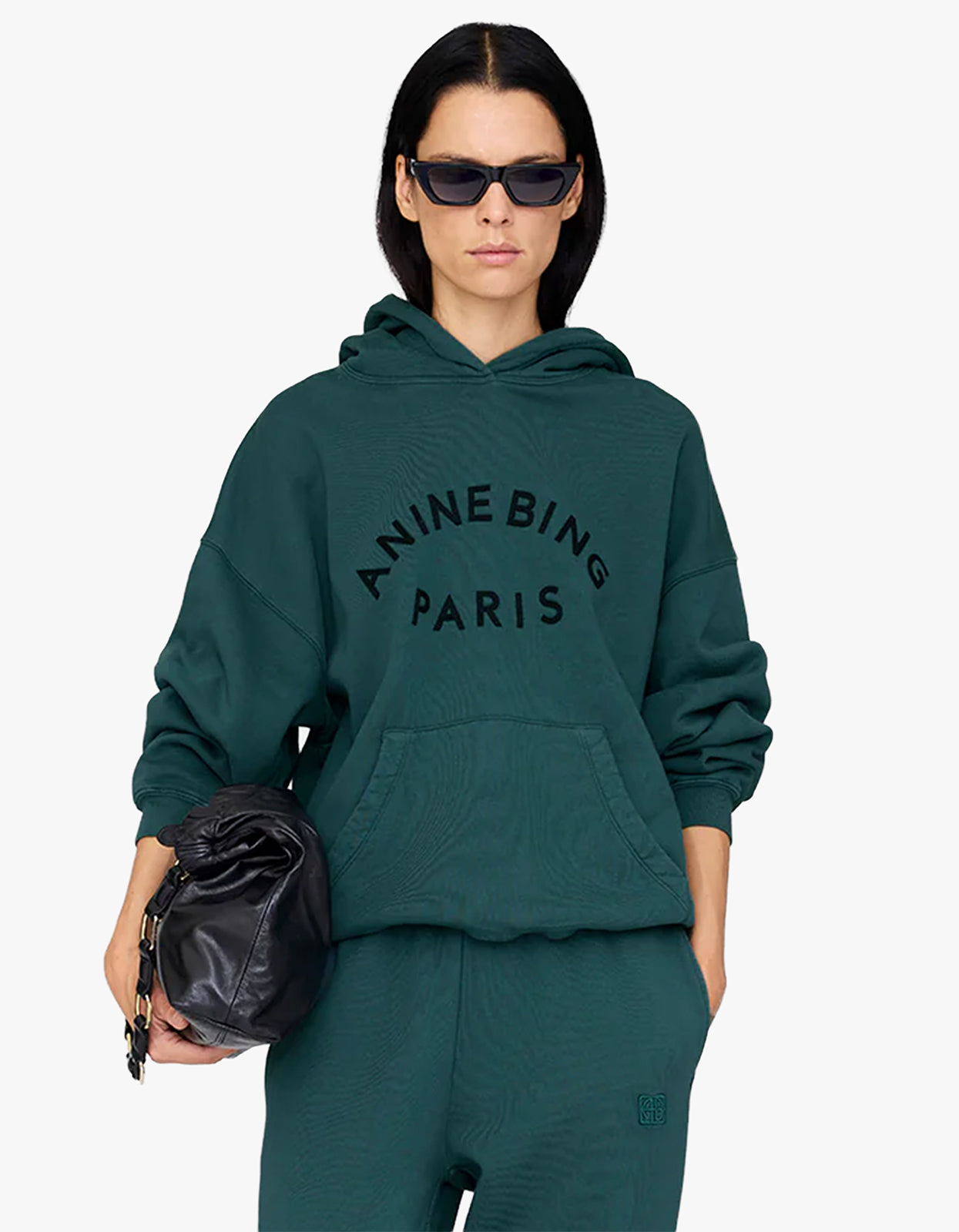 Harvey Sweatshirt Paris - Dark Teal