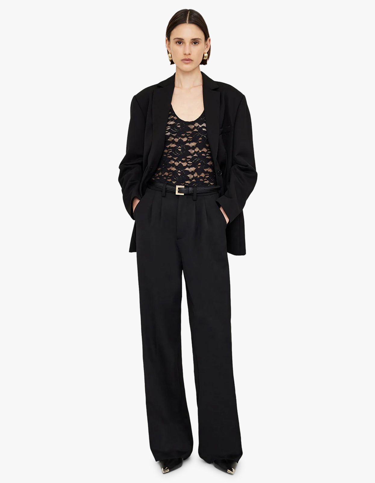 Alysha Bodysuit - Black Floral