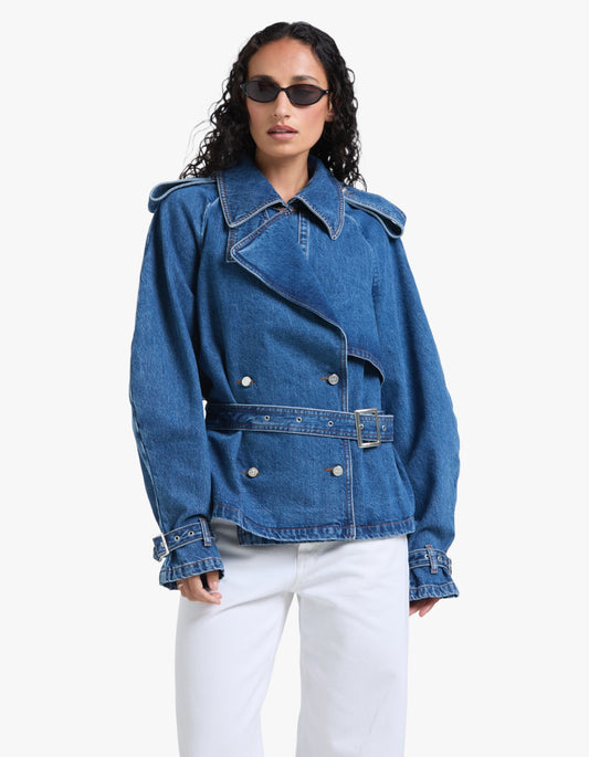Pascale Trench - Clean Indigo
