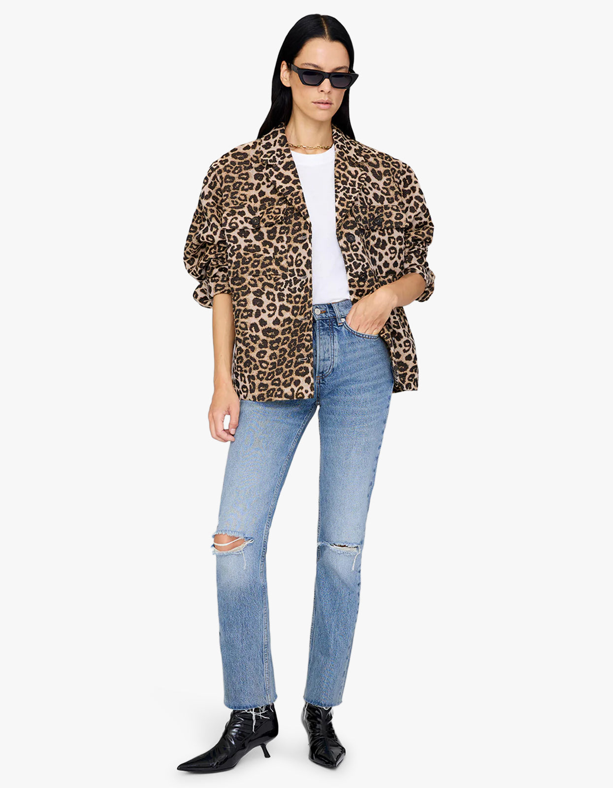 Flynn Jacket - Leopard
