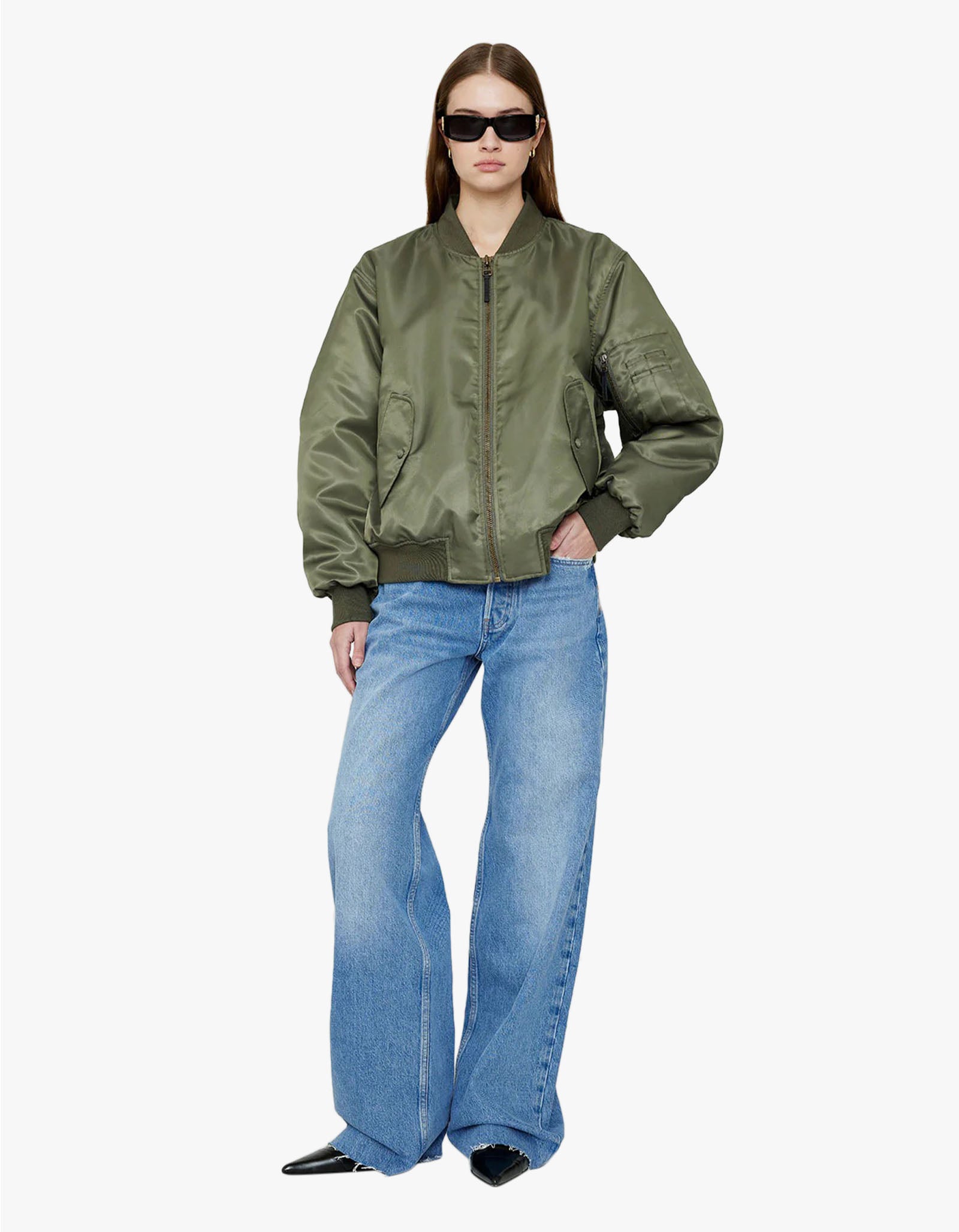 Superette Leon Bomber Army Green