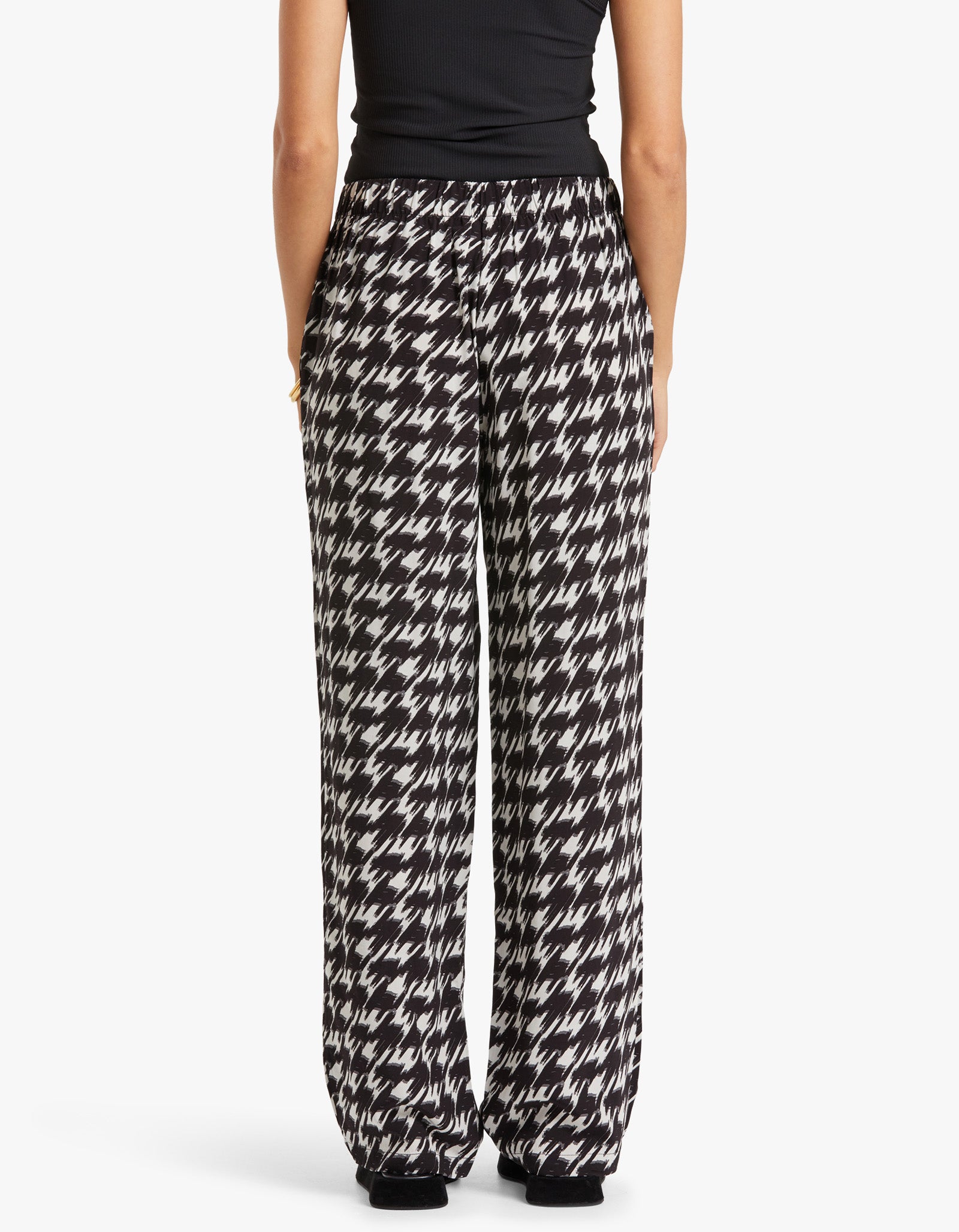 Superette Aiden Pant Houndstooth Print