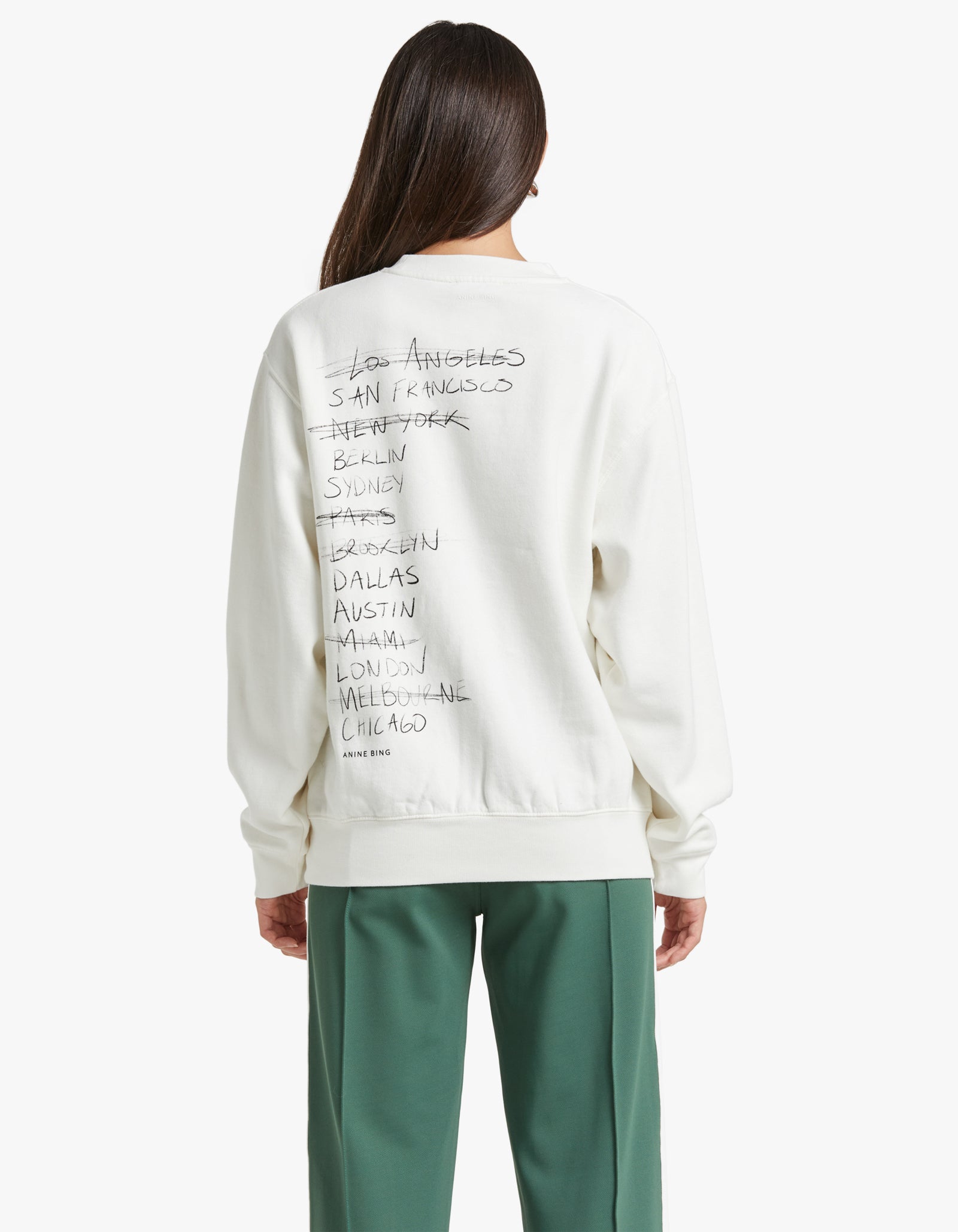 Superette Ramona Sweatshirt Doodle Ivory