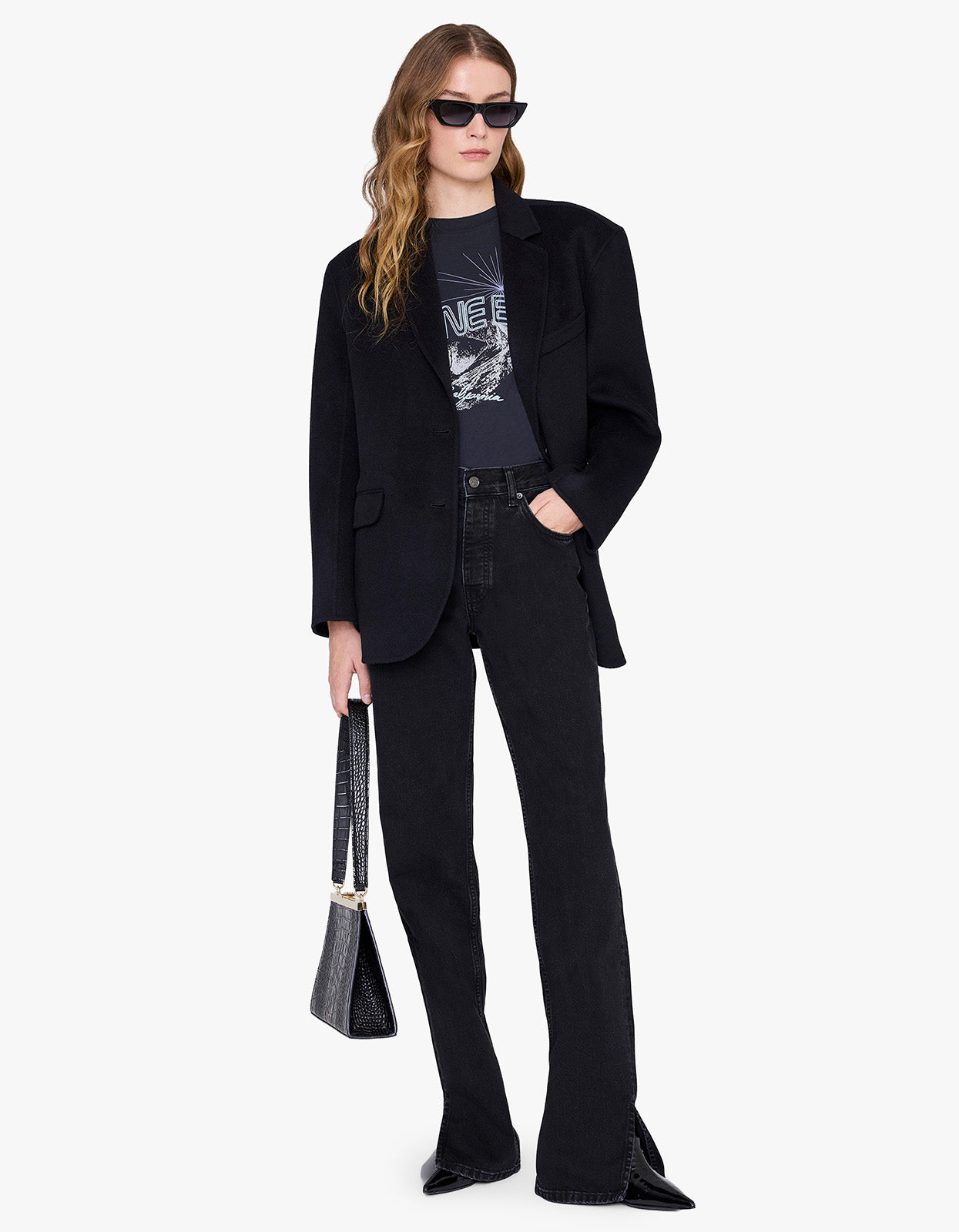 Walker Tee California - Vintage Black