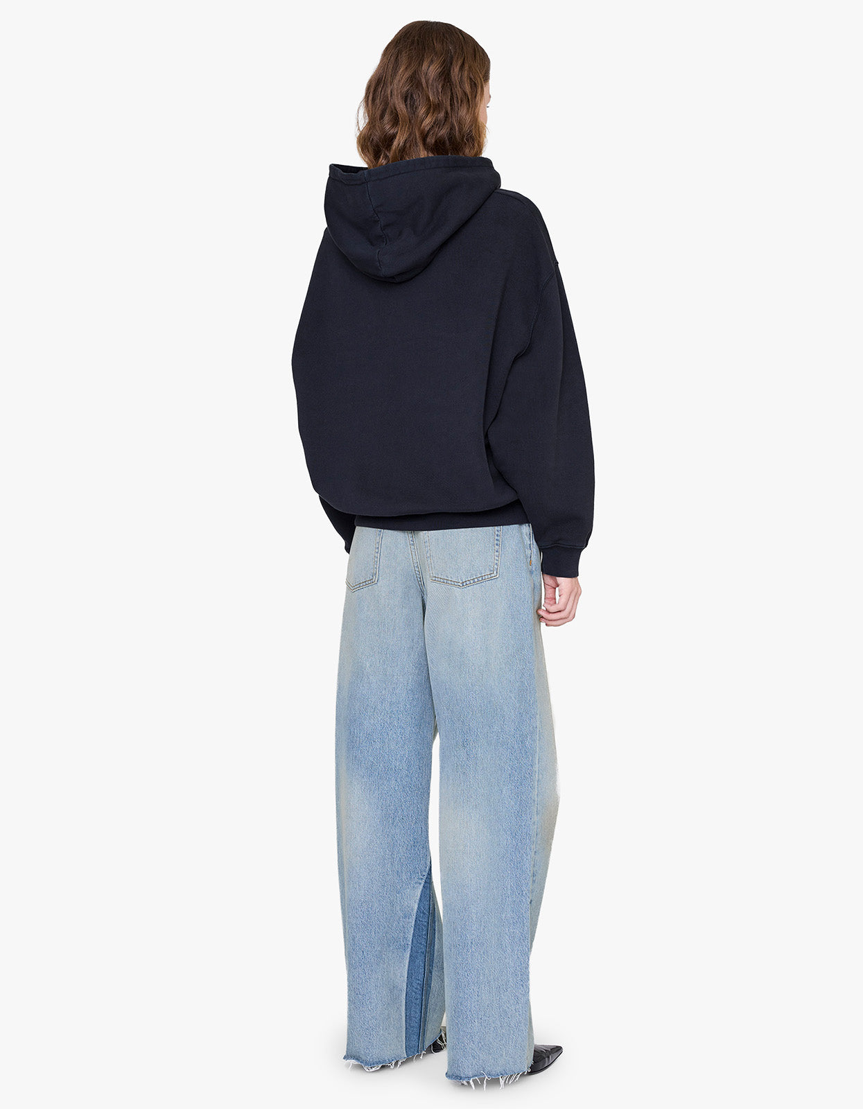 Jaci Hoodie Letterman - Vintage Black