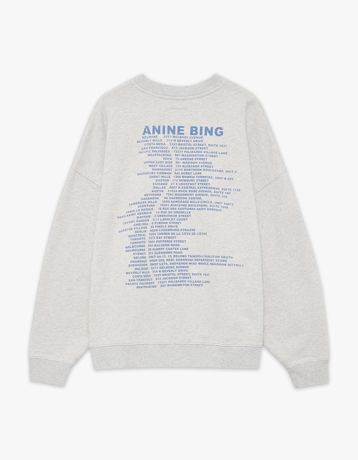 Miles Sweatshirt Waves - Heather Grey