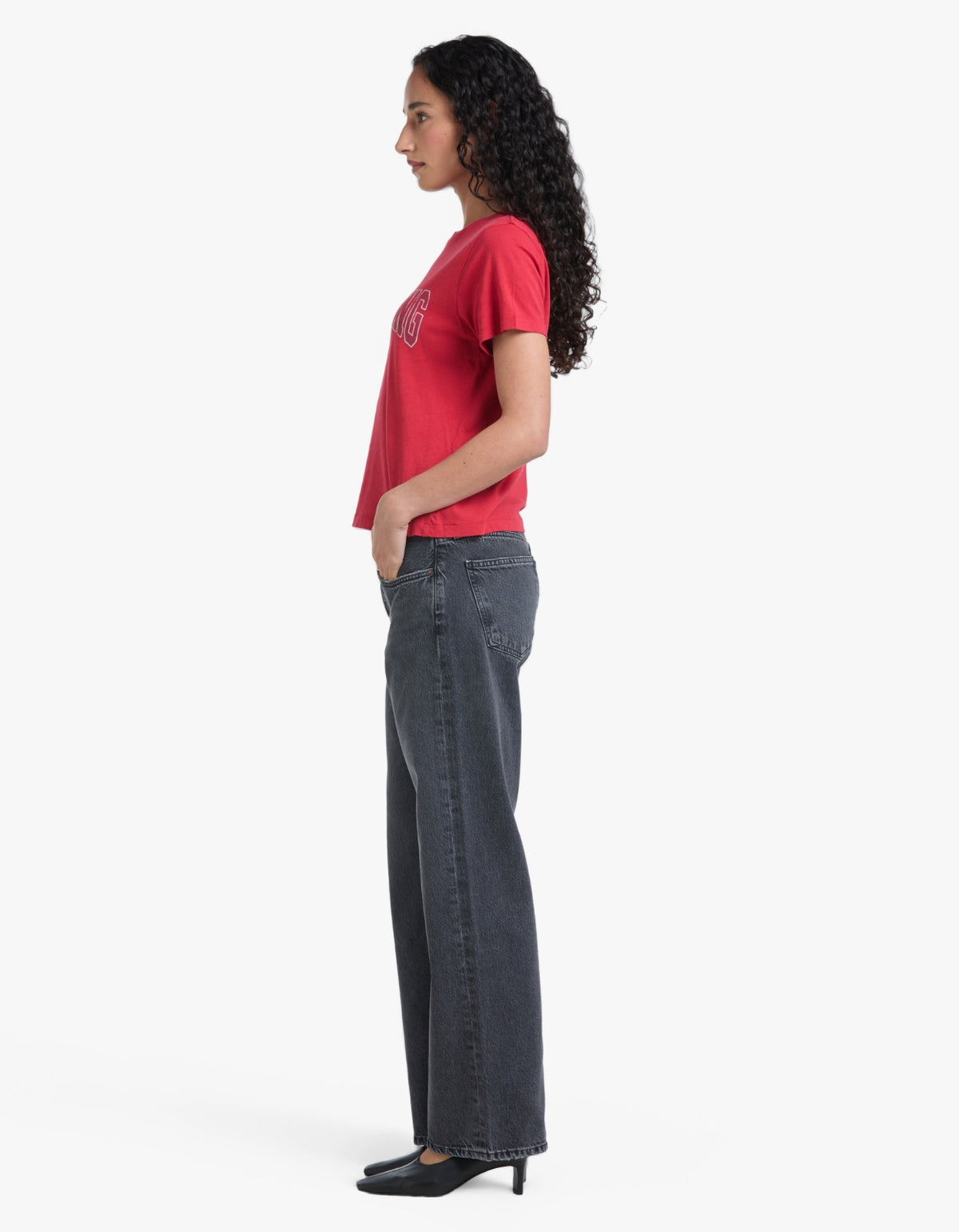 Shelley Tee - Tango Red
