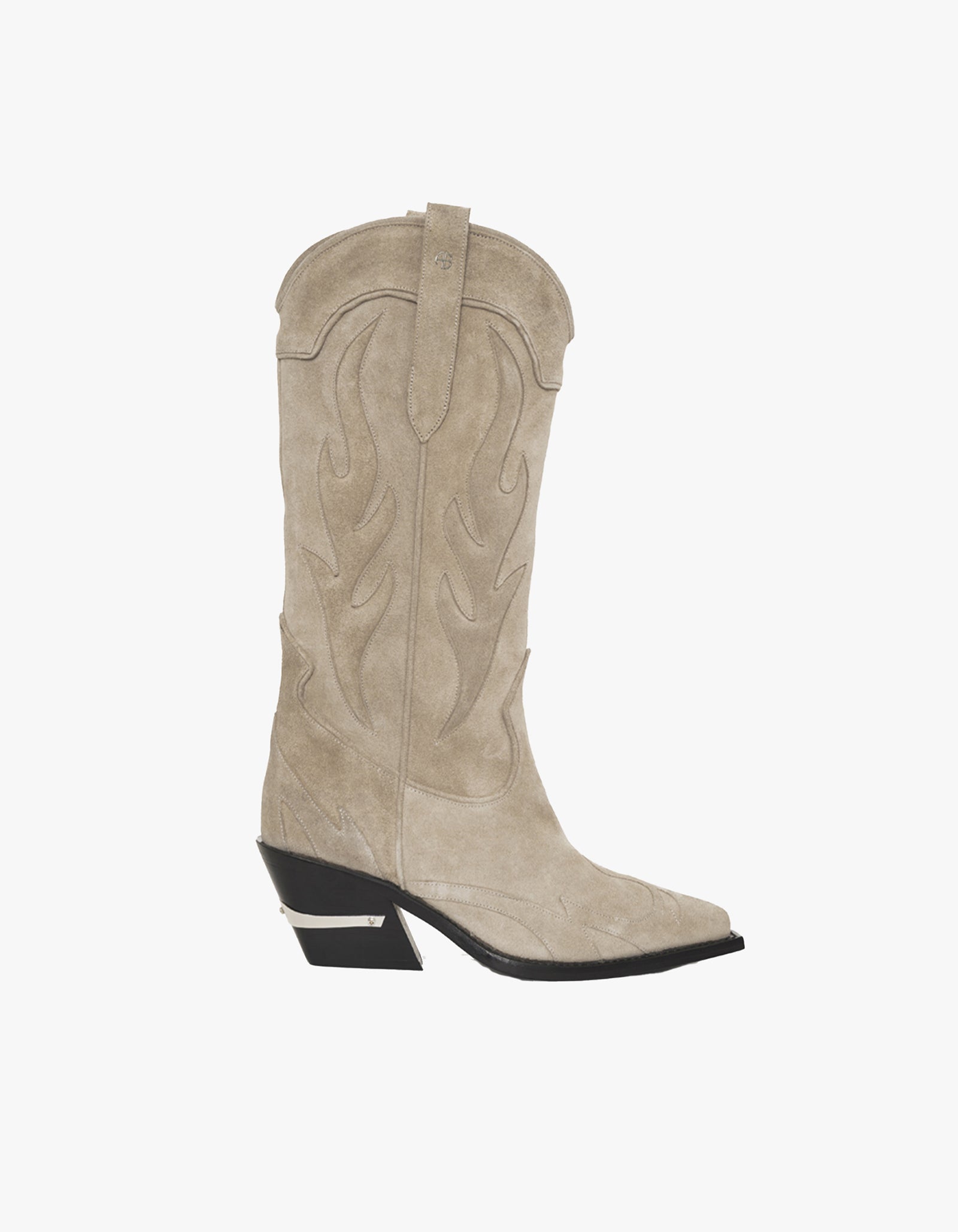 Superette Mid Calf Tania Boots Taupe Western