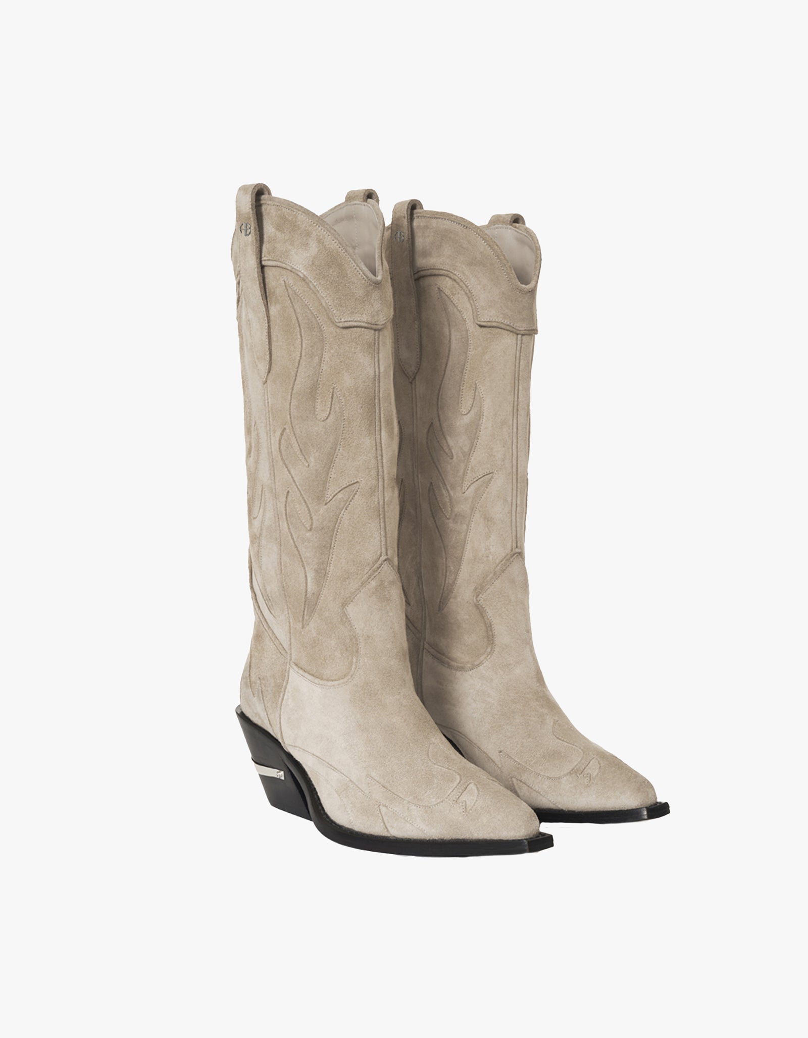 Superette Mid Calf Tania Boots Taupe Western