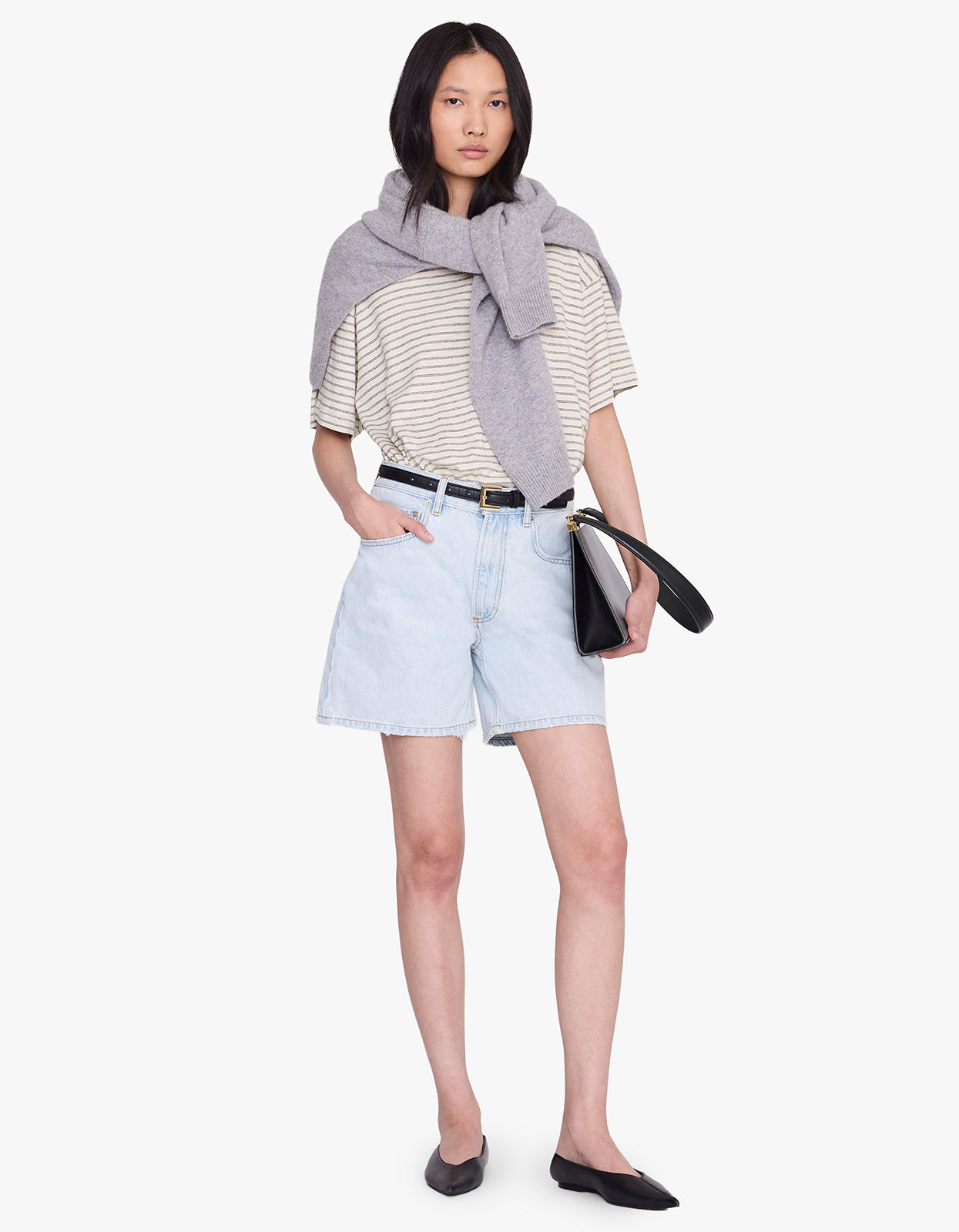 Cade Tee - Black Stripe