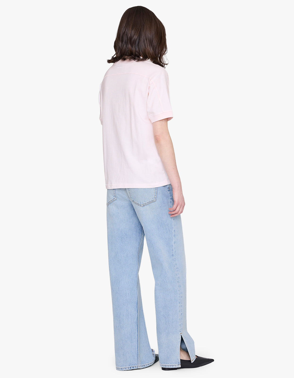 Jaylin Tee Collegiate - Powder Pink