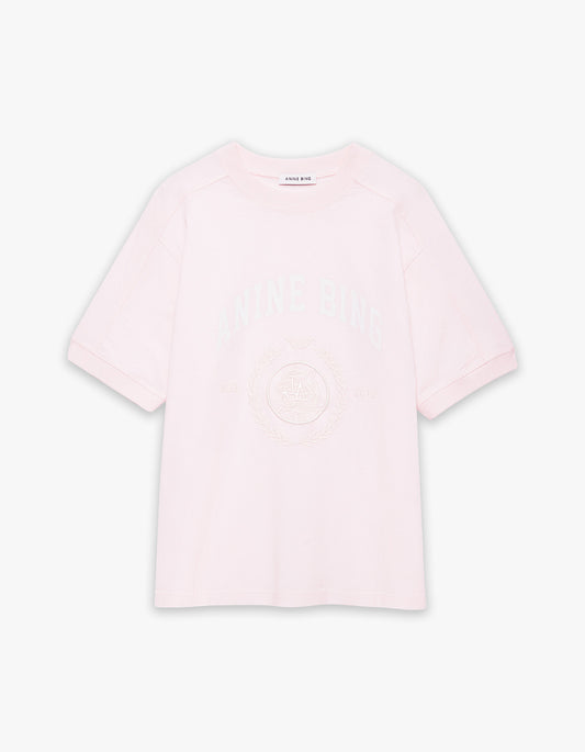 Jaylin Tee Collegiate - Powder Pink