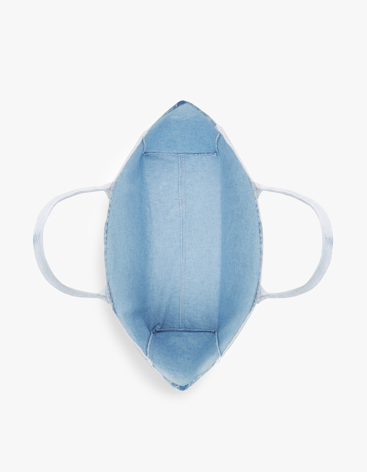 Leo Denim Tote - Lucid Blue