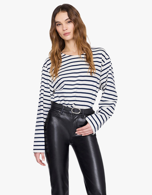 Newton Tee Anine Bing - Navy Stripe