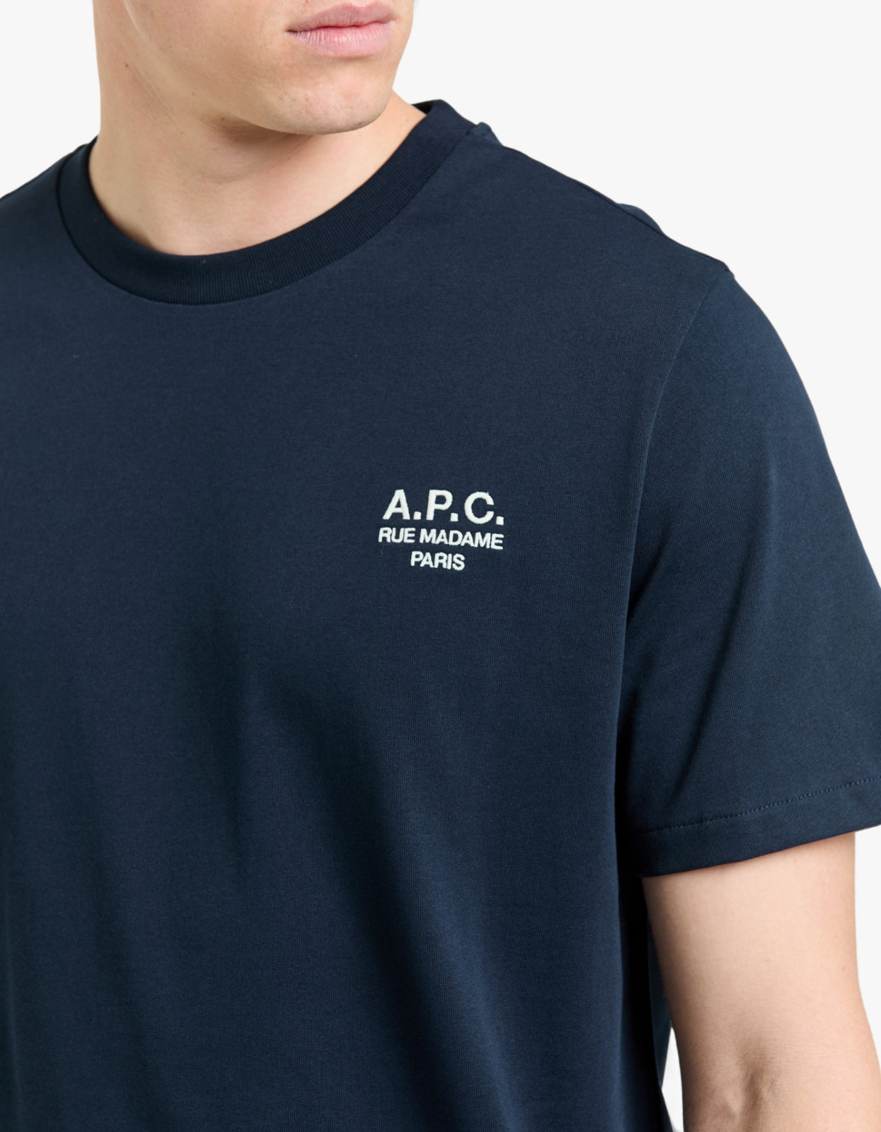 Standard Rue Madame GOTS T Shirt - TIQ Dark Navy/Ecru