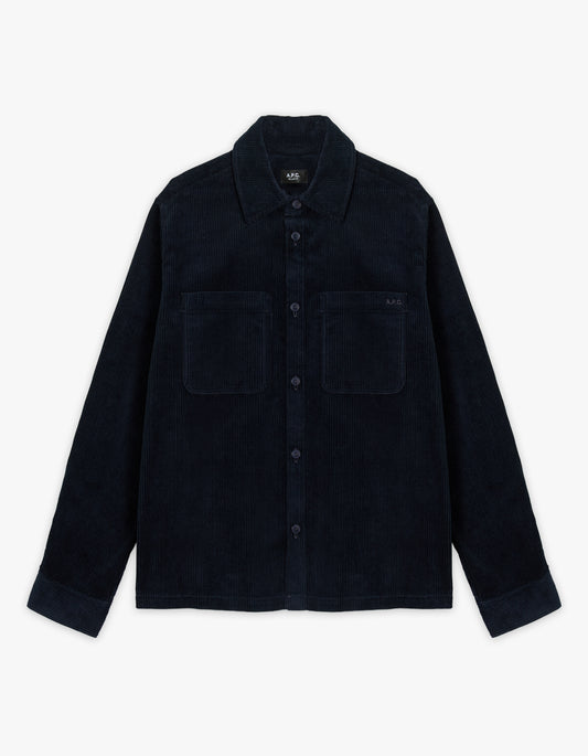 Leon Overshirt - IAK Dark Navy