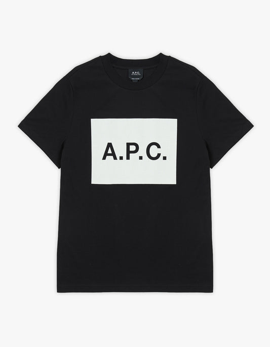 APC Vignette Short Sleeve T Shirt - LZZ Black