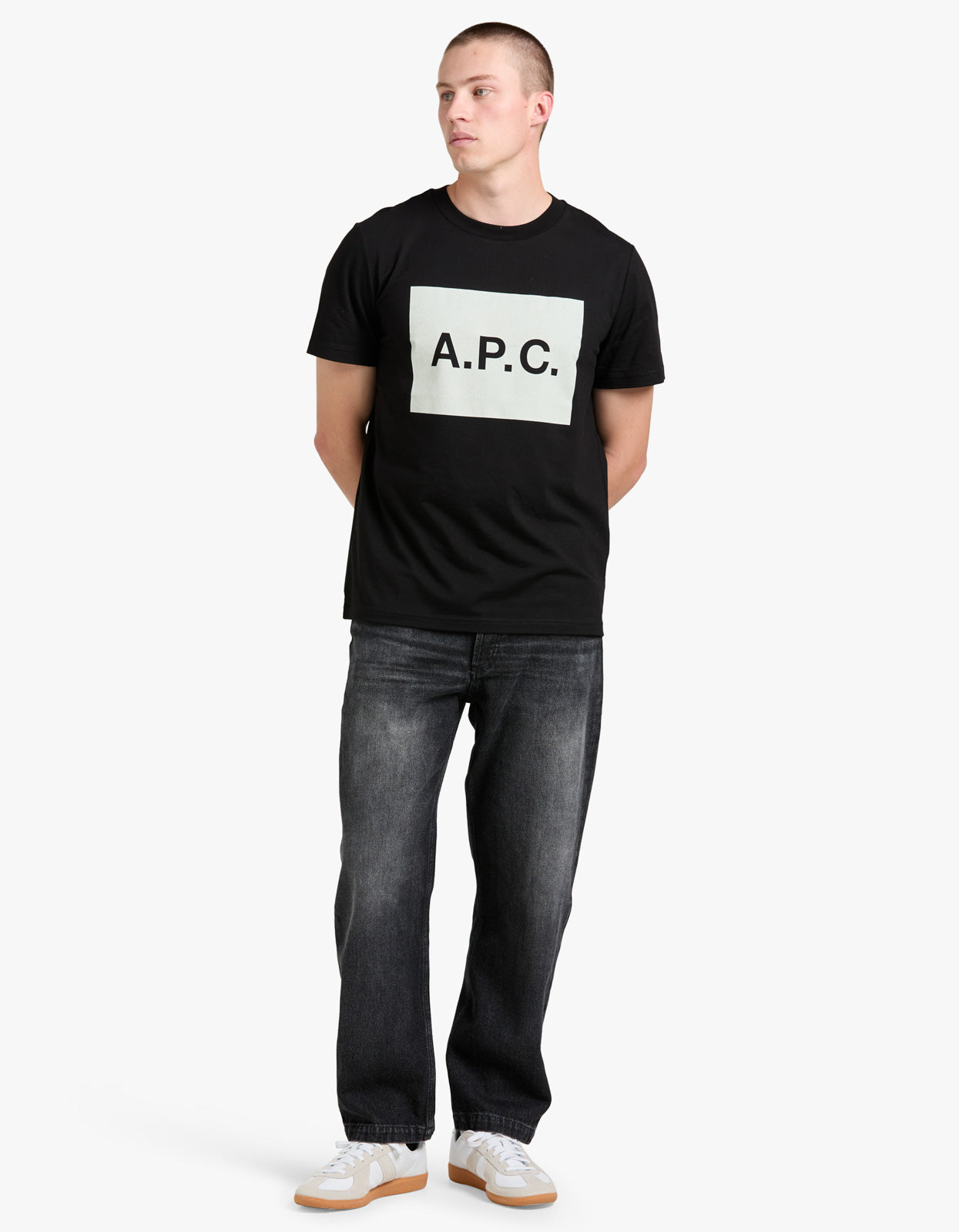 APC Vignette Short Sleeve T Shirt - LZZ Black