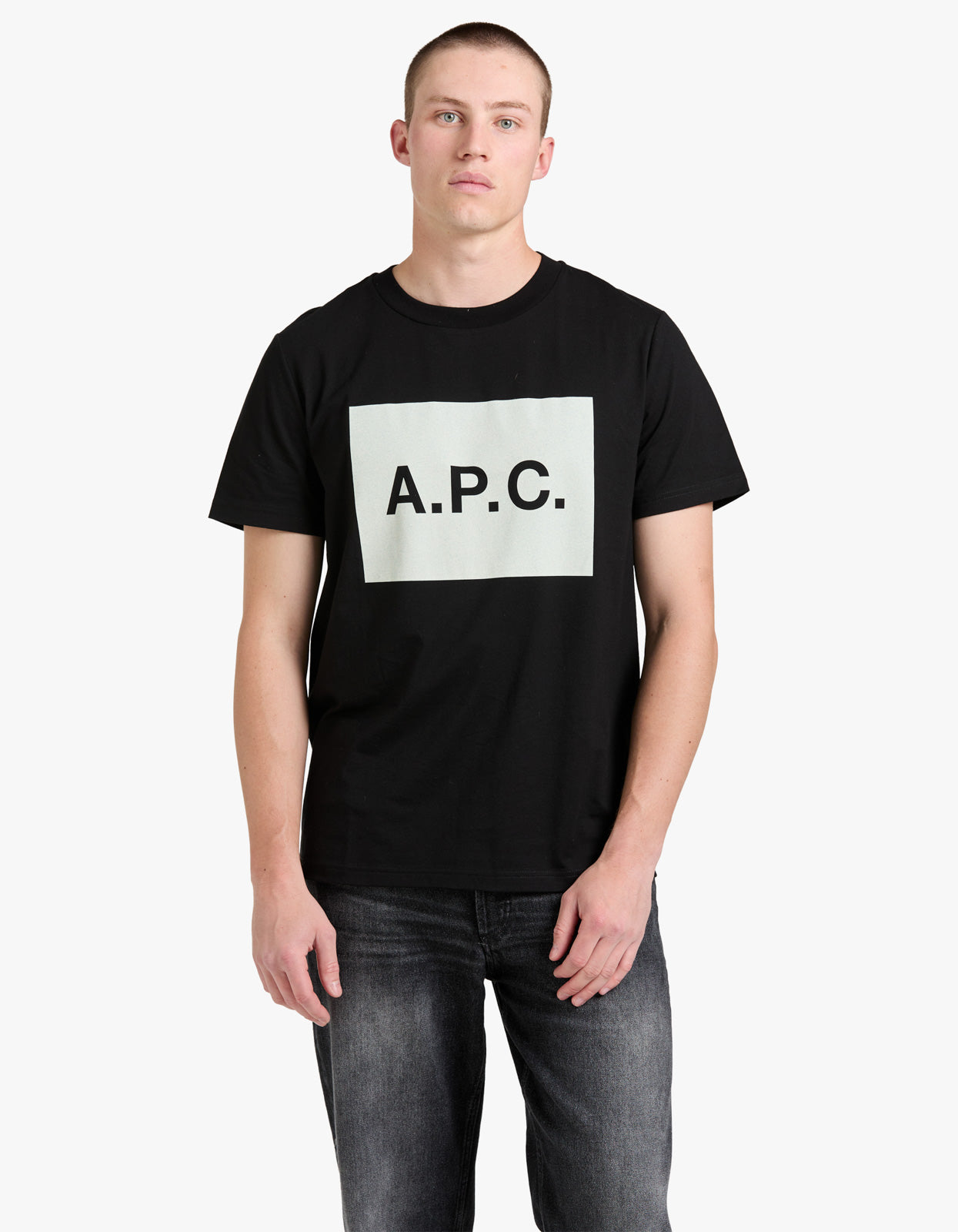 APC Vignette Short Sleeve T Shirt - LZZ Black