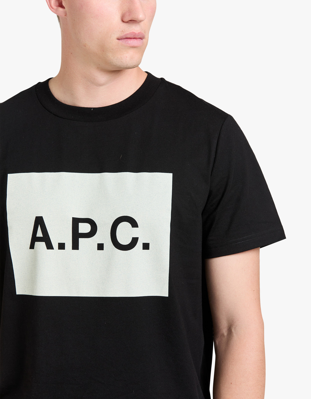 APC Vignette Short Sleeve T Shirt - LZZ Black