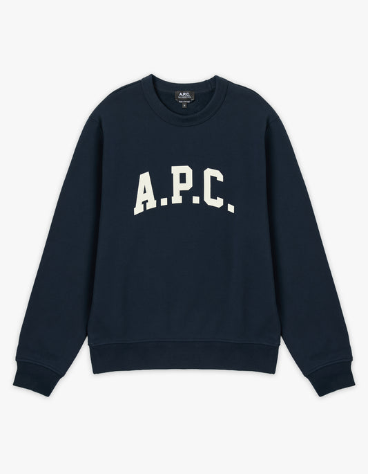 Harris Sweatshirt - Dark Navy/Ecru