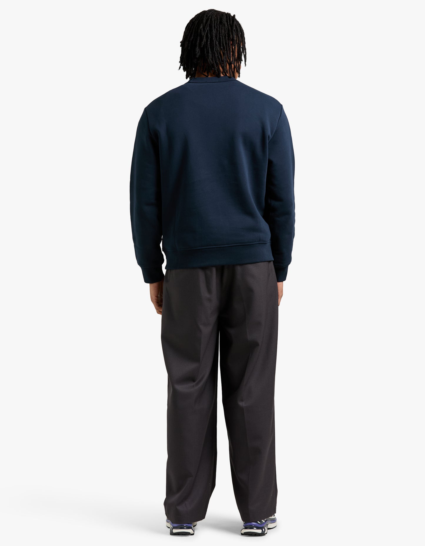 Harris Sweatshirt - Dark Navy/Ecru